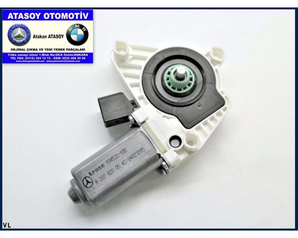 MERCEDES CLS SOL ÖN CAM MOTORU A2078200542 2078200542 934532-100 934532-102 A55383-110 0536010604 W218 CLS SAĞ ÖN CAM MOTORU A2078200642 2078200642 934531-100 934531-102 A55382-110 0536010603 CLA CAM MOTORU